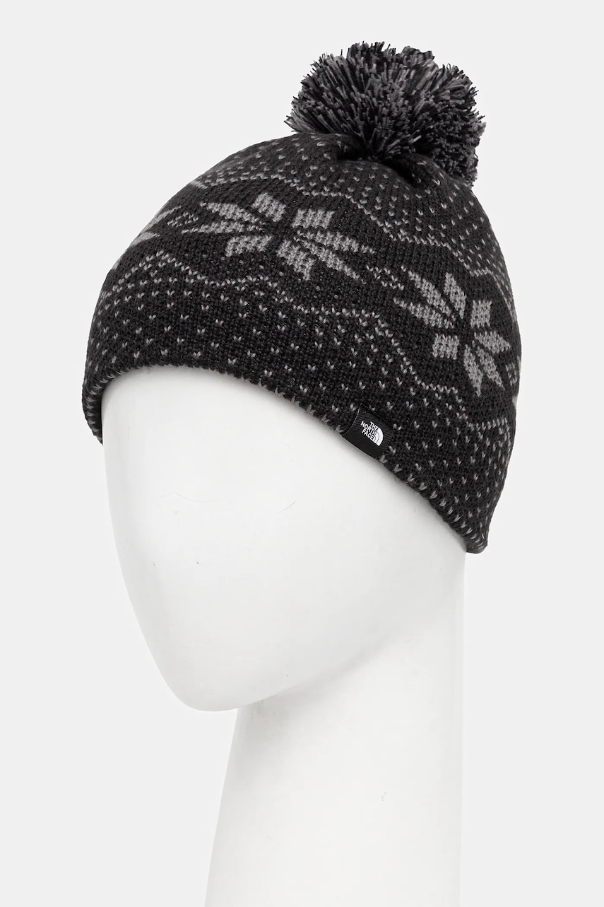 Детская шапка The North Face KIDS CABIN SKI TUKE цвет чёрный NF0A8CGTSWL1 Детская шапка The North Face KIDS CABIN SKI TUKE цвет чёрный NF0A8CGTSWL1