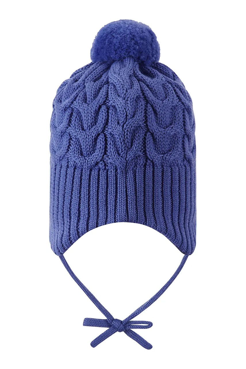 Детская шапка с добавлением шерсти Reima Paljakka цвет фиолетовый 5300035C