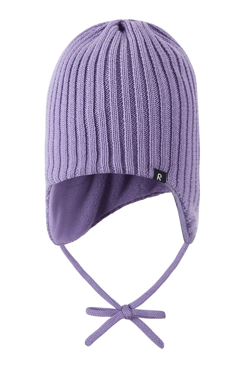 Reima șapcă de lână pentru copii Myssytys culoarea violet, 5300324A