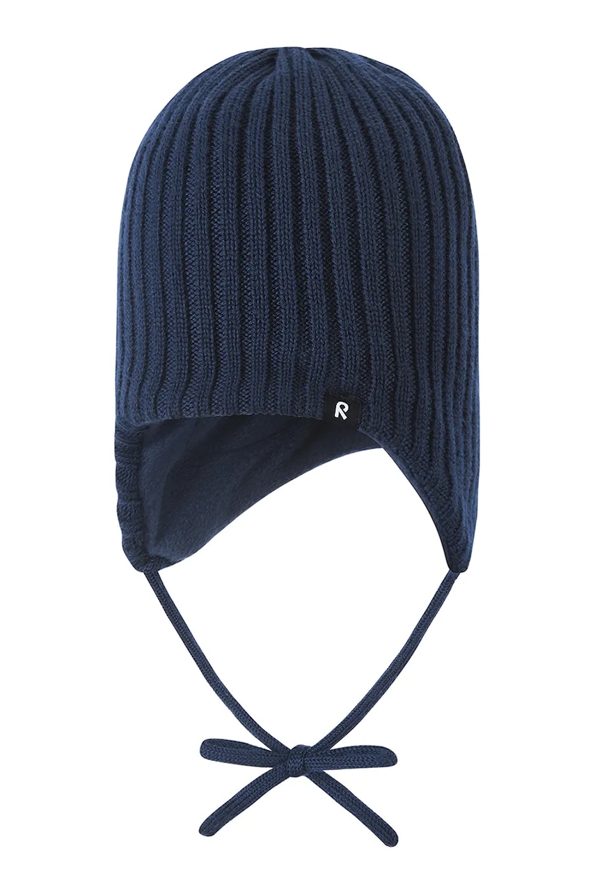 Reima șapcă de lână pentru copii Myssytys culoarea bleumarin, 5300324A