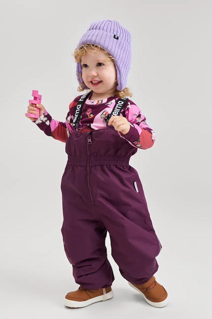 Reima șapcă de lână pentru copii Mystinen culoarea violet, 5300325A