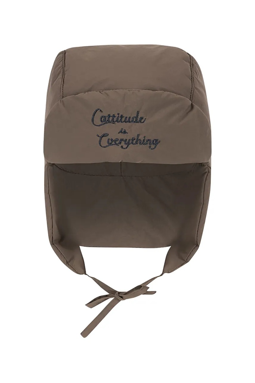 Шапка для младенцев Konges Sløjd JUNO HAT цвет коричневый KS103486