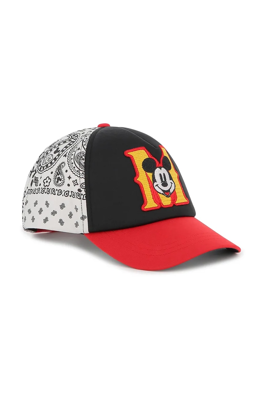 Marc Jacobs șapcă de baseball pentru copii culoarea negru, W60696