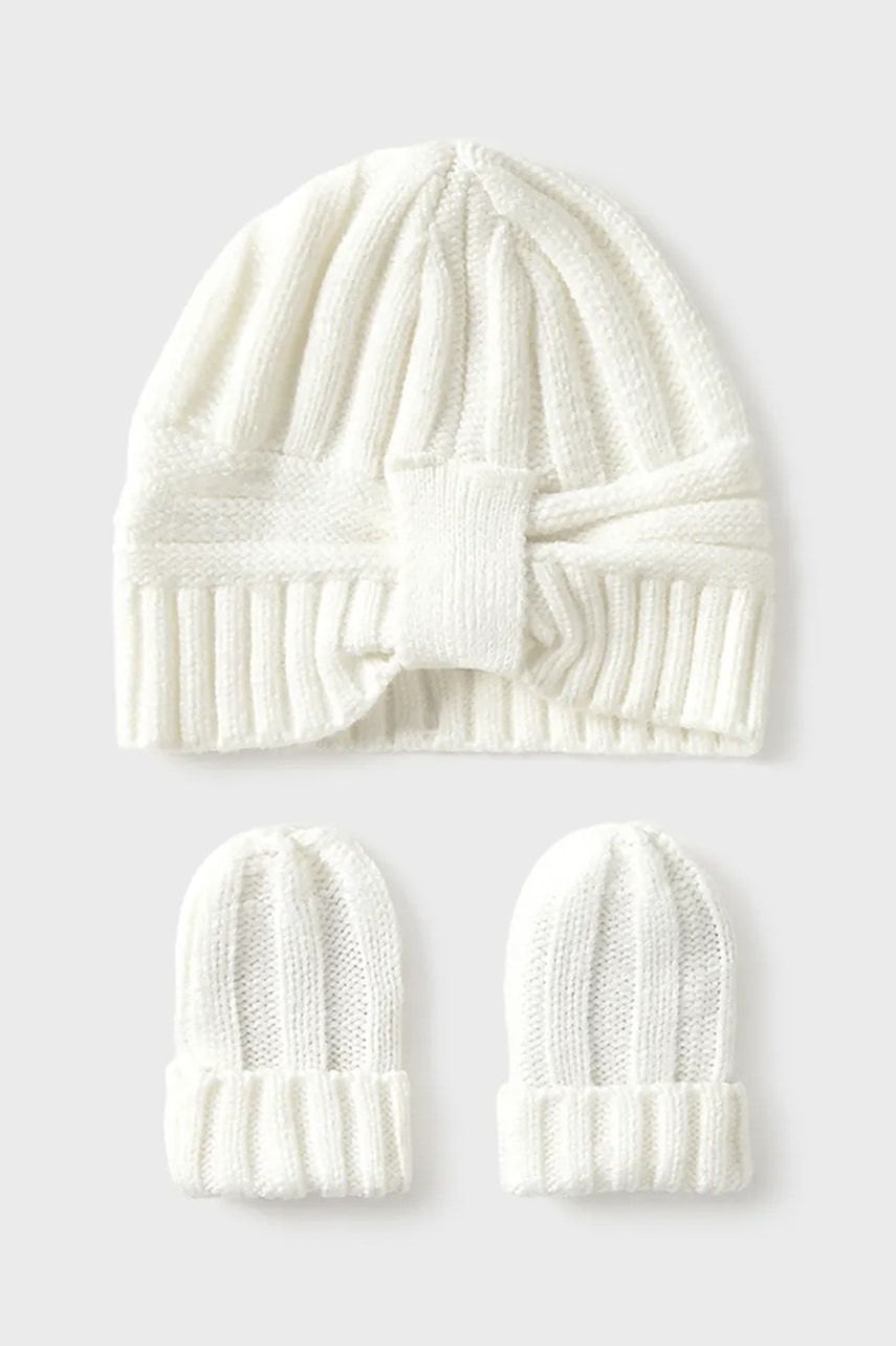 Mayoral Newborn compleu bebe culoarea bej, 9930