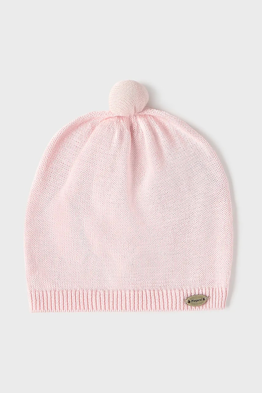 Mayoral Newborn căciulă bebe culoarea roz, 9936