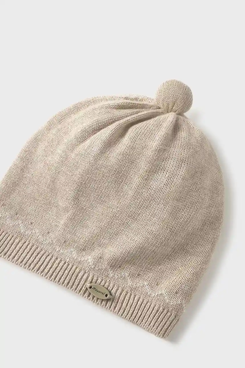 Шапка для младенцев Mayoral Newborn цвет коричневый 9936