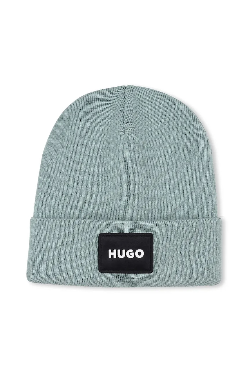 Levně Čepice HUGO modrá barva, G00560
