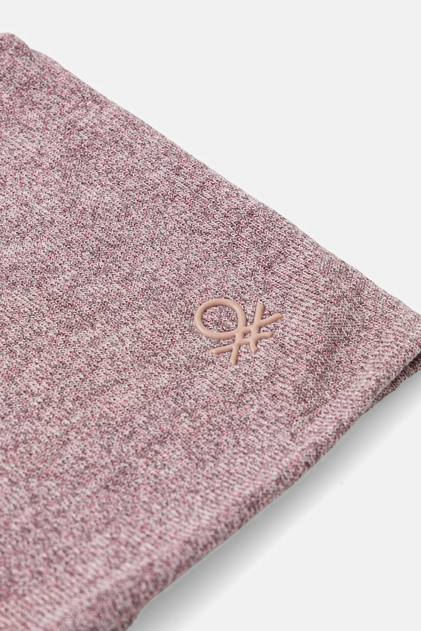 Детская шапка United Colors of Benetton цвет розовый 65JVCA02P