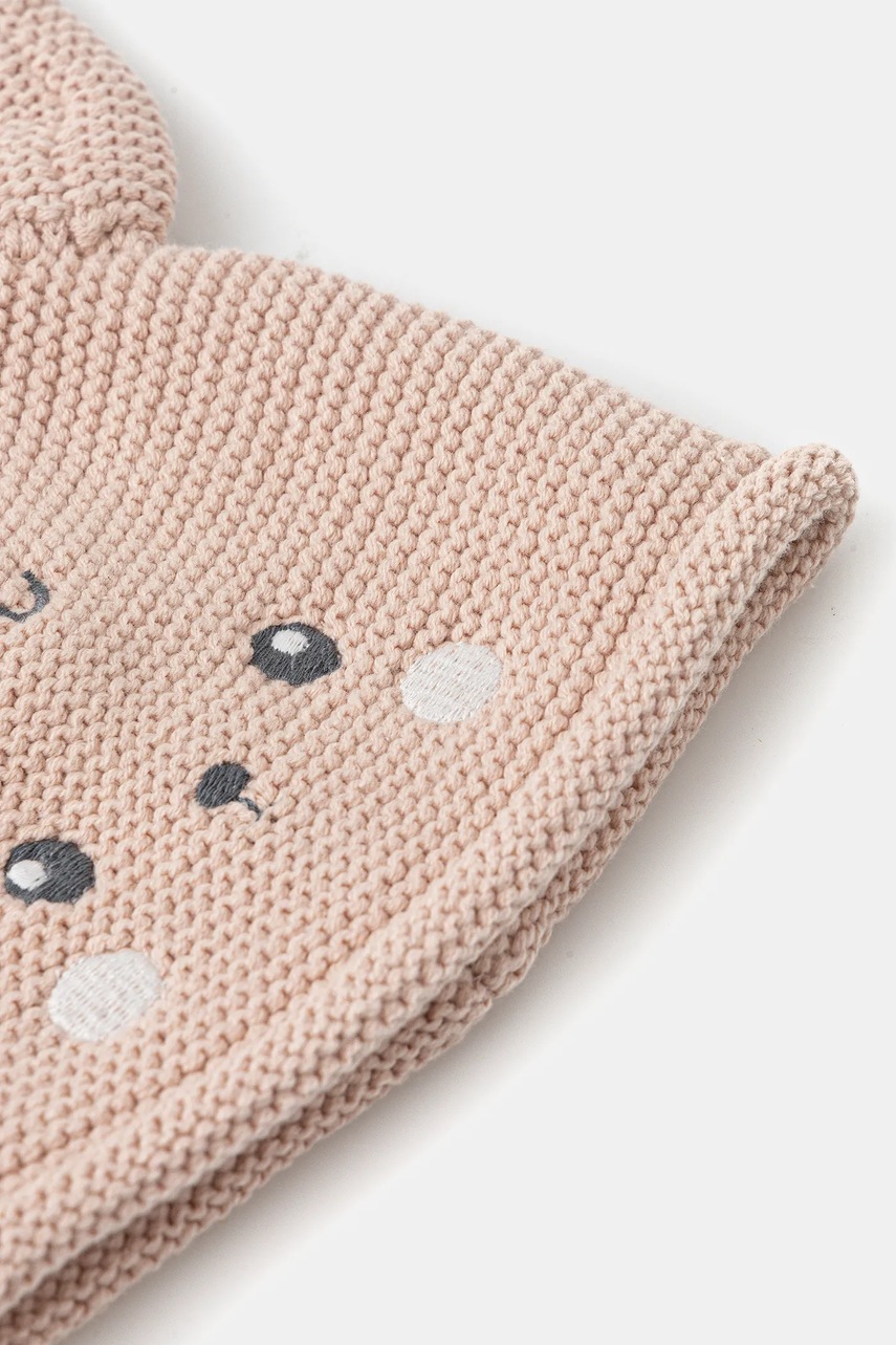 Шапка для младенцев United Colors of Benetton цвет оранжевый 6VEEAA00Y