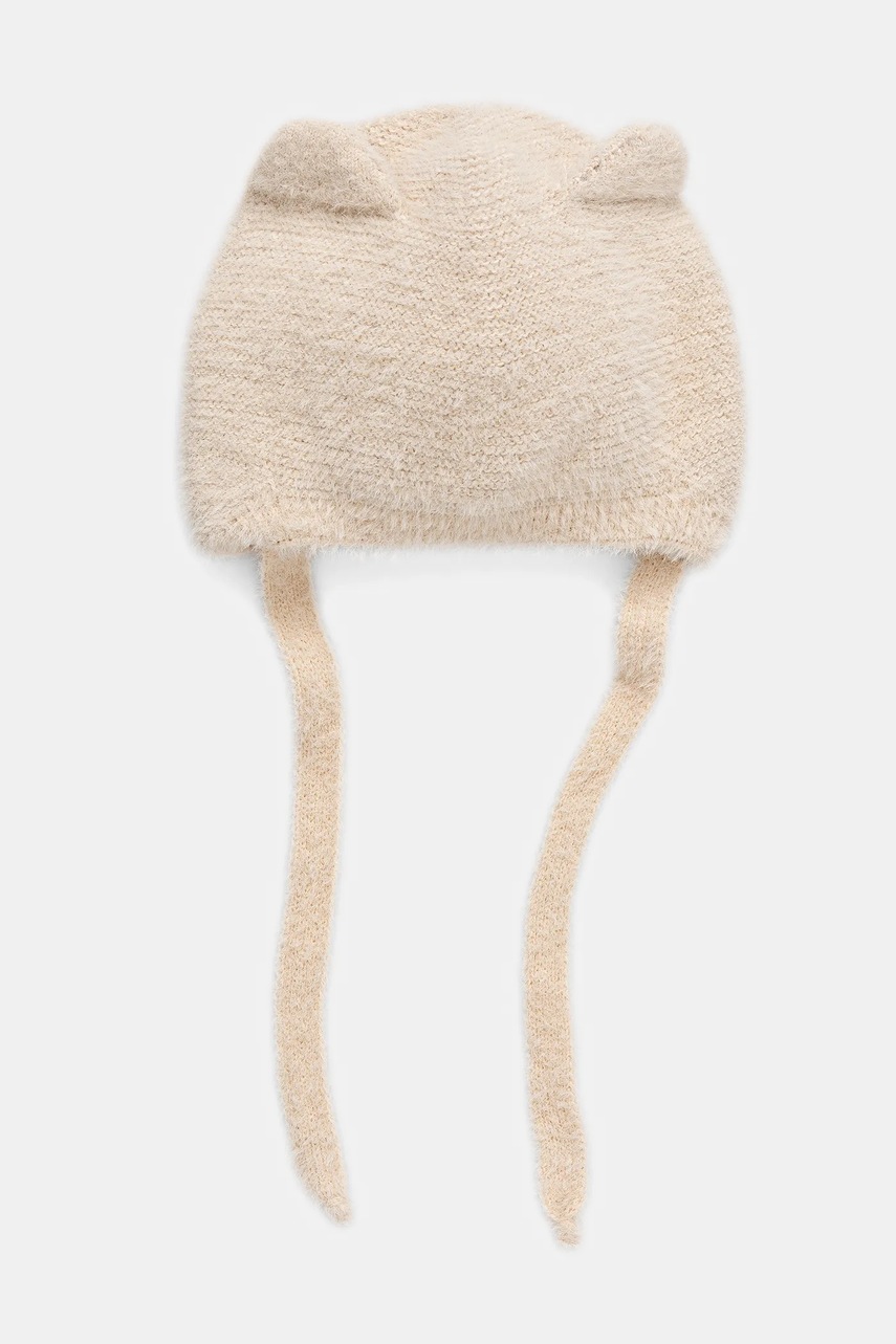 Levně Dětská čepice Jamiks DENBY béžová barva, JZI031
