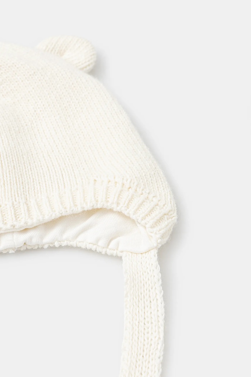 Детская шапка с шерстью Jamiks EFRAN цвет бежевый JZI032