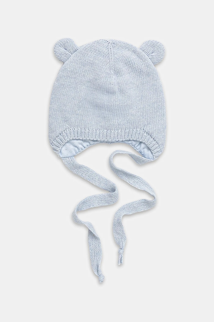 Levně Dětská vlněná čepice Jamiks EFRAN modrá barva, JZI032