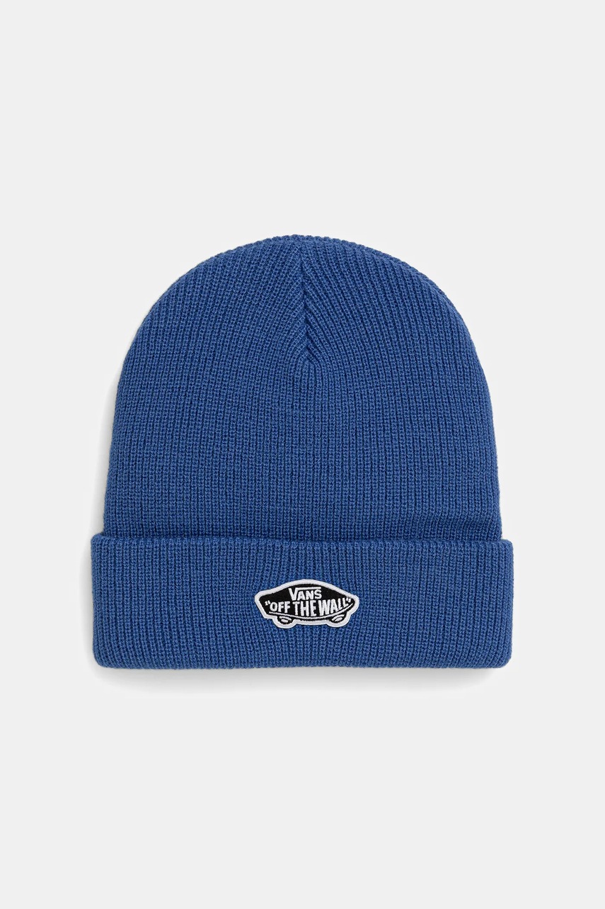 Levně Dětská čepice Vans Vans Classic Cuff Beanie modrá barva, VN000Q1F7WM1