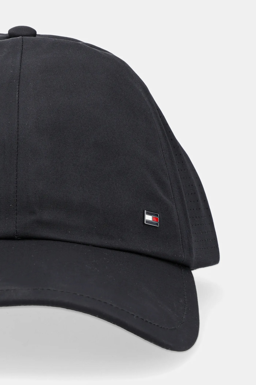 Кепка Tommy Hilfiger цвет чёрный однотонная AM0AM13429