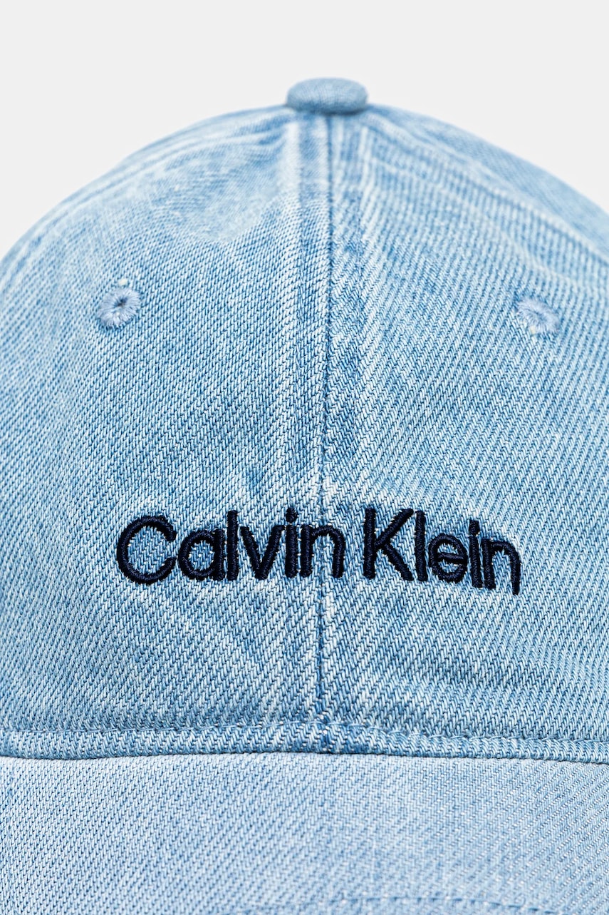 Хлопковая кепка Calvin Klein с аппликацией LV04G5068G Хлопковая кепка Calvin Klein с аппликацией LV04G5068G