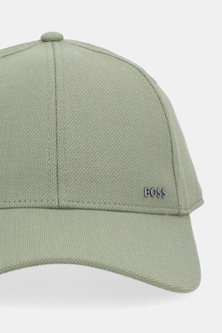 Кепка с добавлением шерсти BOSS цвет зелёный 50544408