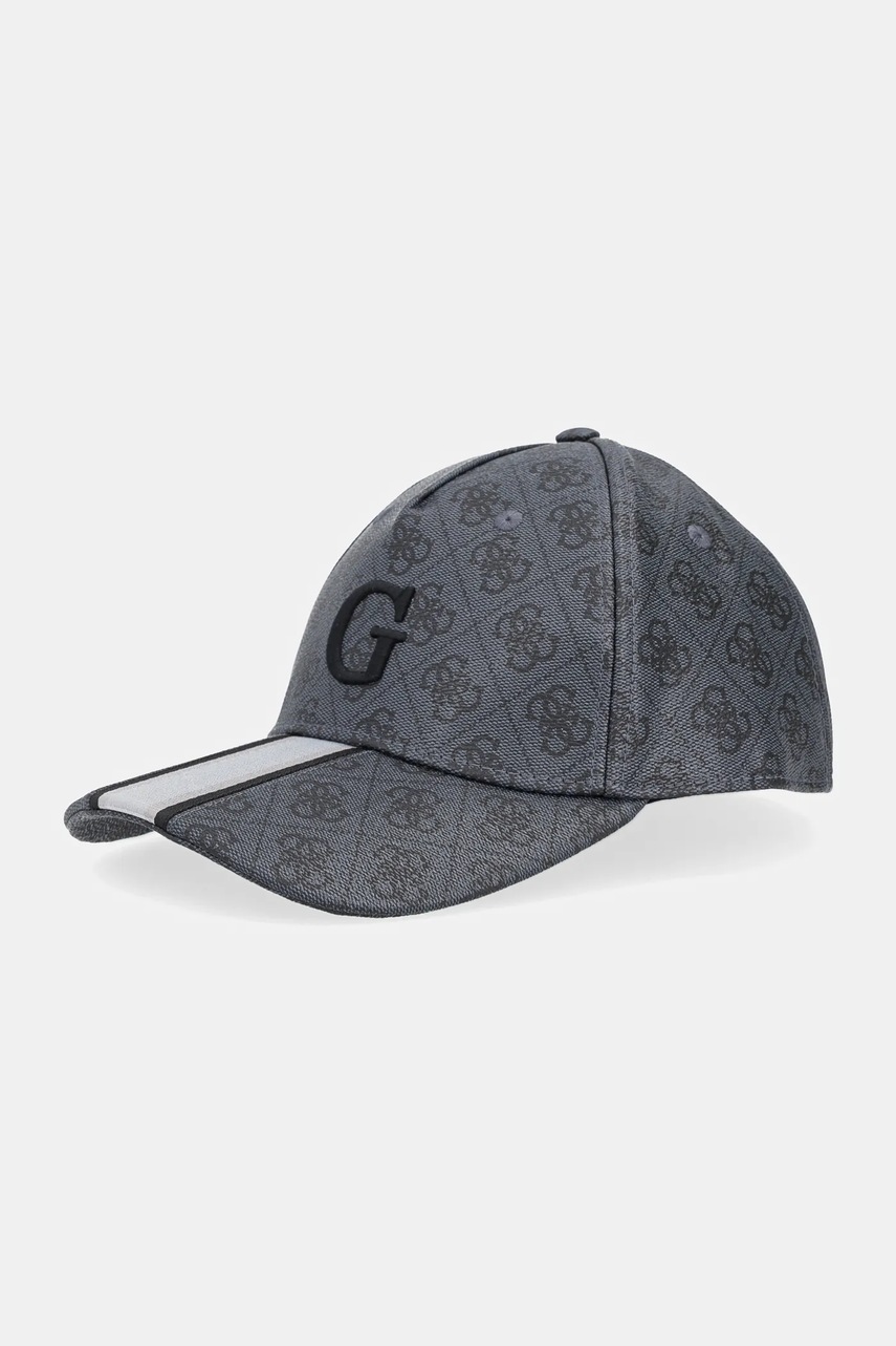 Levně Kšiltovka Guess LONDON černá barva, AM9543 POL01