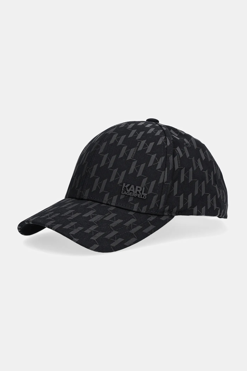 Karl Lagerfeld sapca culoarea negru, 554123.805615
