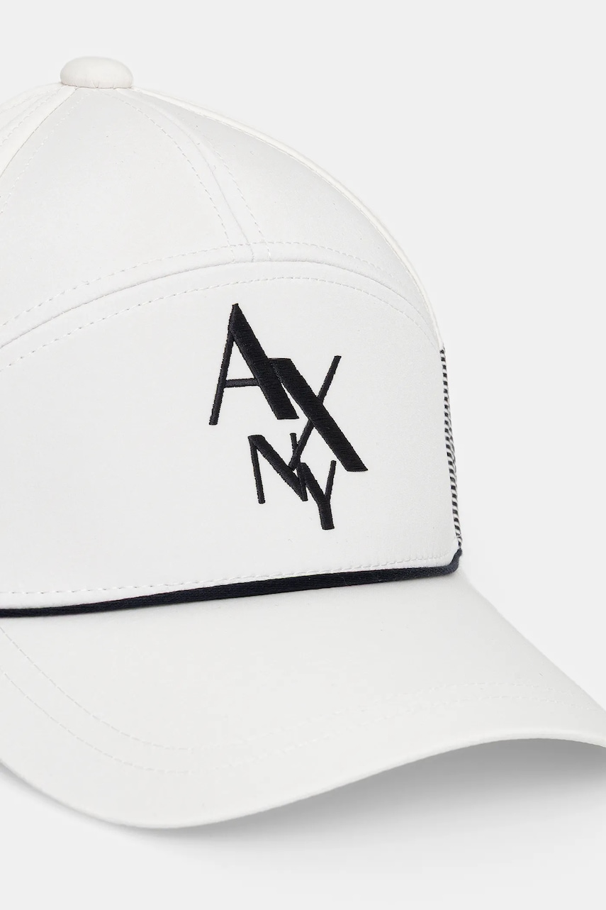 Кепка Armani Exchange цвет белый XM001514 AF15606 Кепка Armani Exchange цвет белый XM001514 AF15606