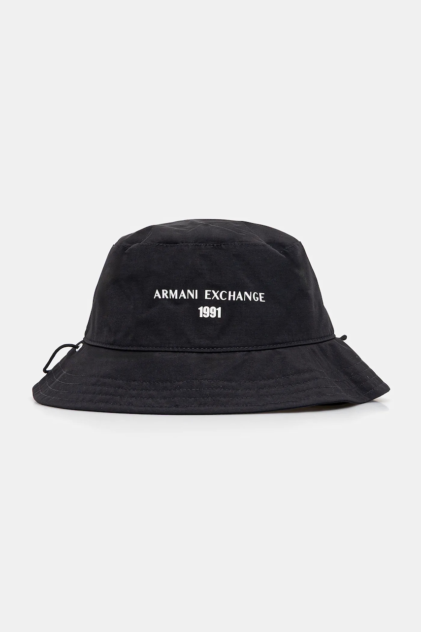 Levně Klobouk Armani Exchange černá barva, XM001515 AF15605