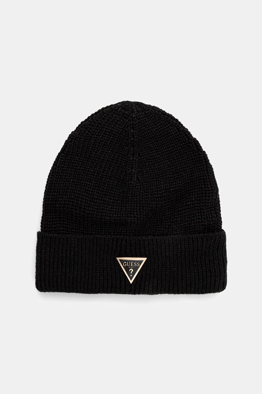 

Шапка Guess в черно AM9584 POL01, Черен