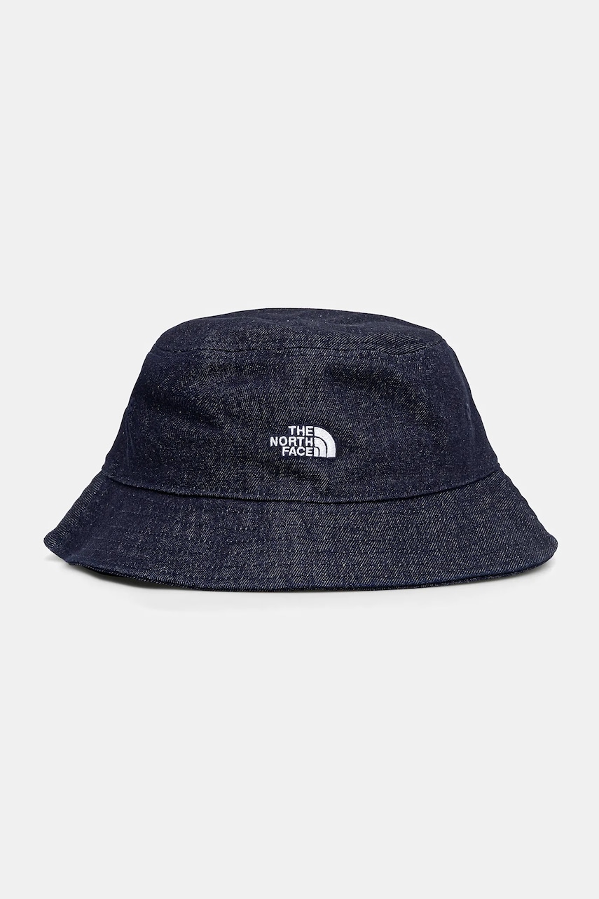 The North Face pălărie din denim Norm culoarea bleumarin, NF0A8CGJAL71 The North Face pălărie din denim Norm culoarea bleumarin, NF0A8CGJAL71