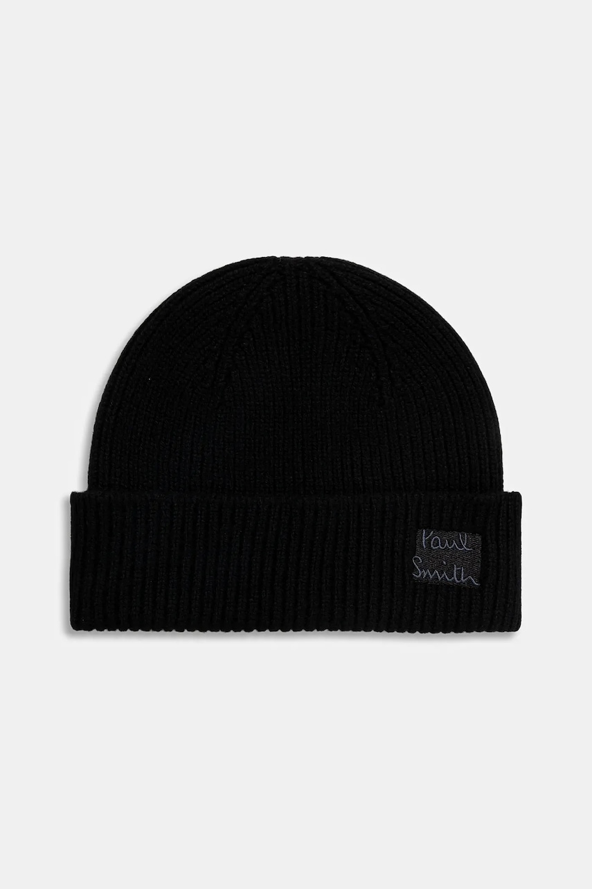 Paul Smith căciulă de lână culoarea negru, M1A-383MK-T719