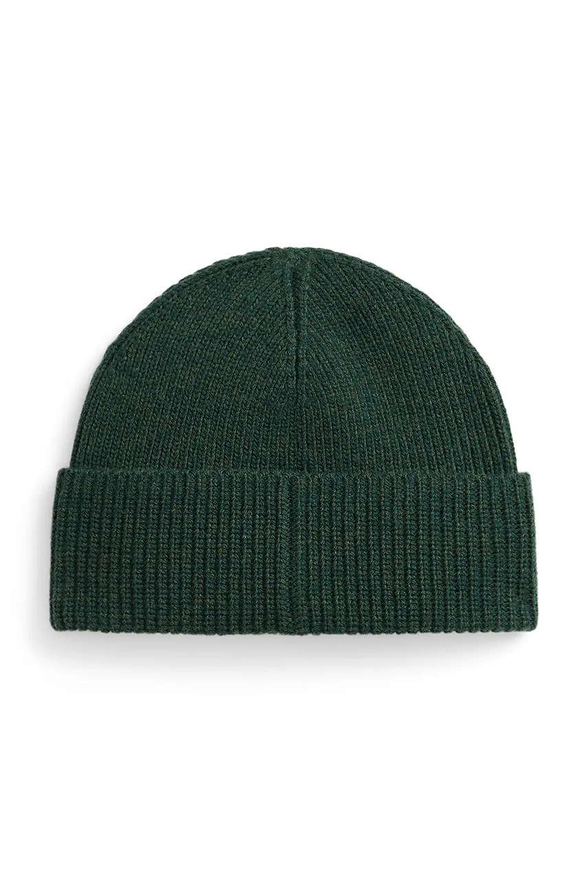 Шапка с добавлением шерсти Polo Ralph Lauren цвет зелёный  449P02041