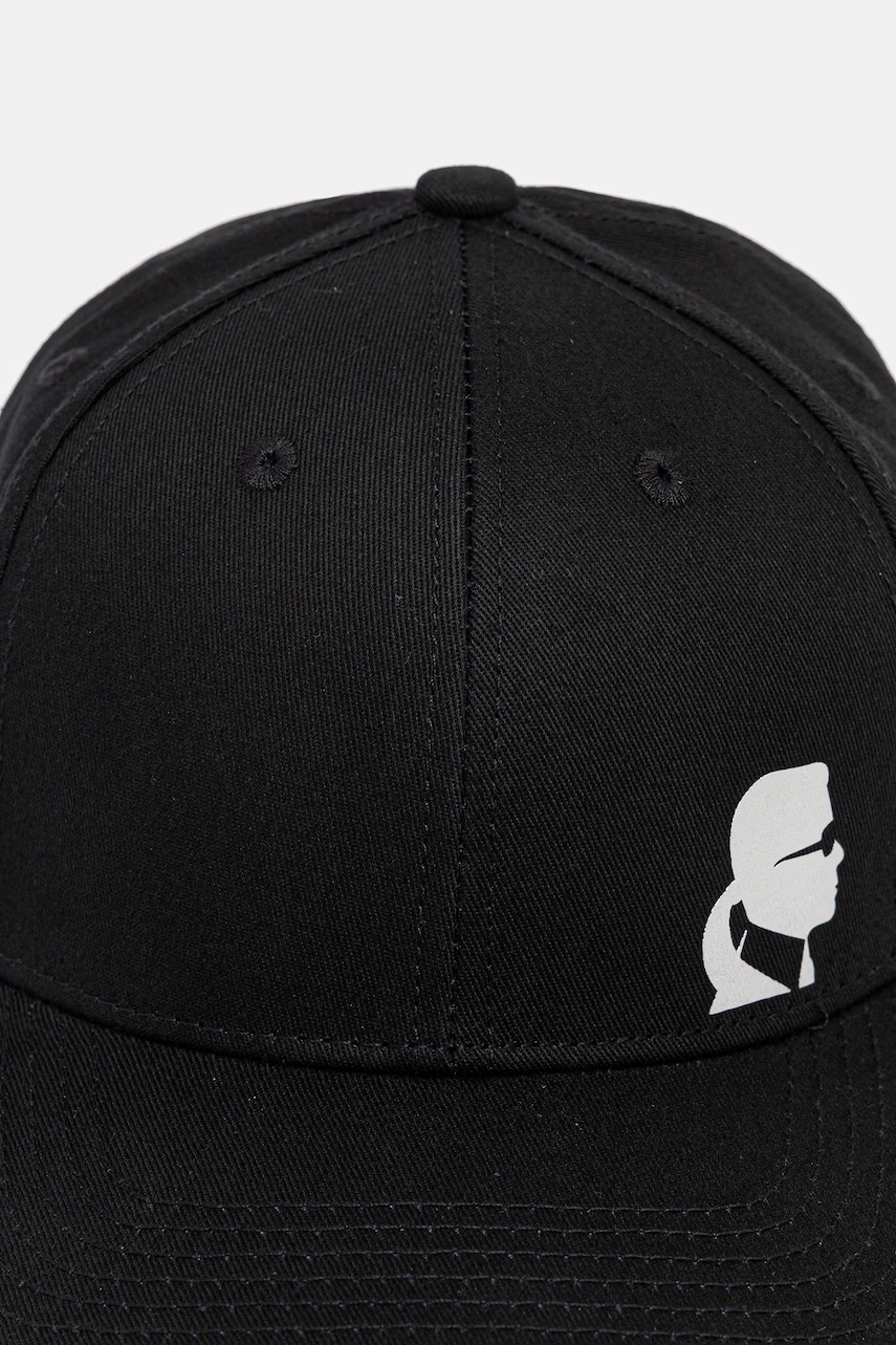 Bavlněná baseballová čepice Karl Lagerfeld