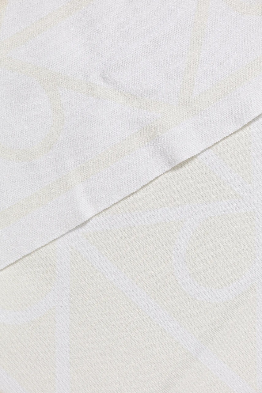 Σκούφος και κασκόλ Calvin Klein χρώμα: μπεζ, LV04D0007G φωτογραφία