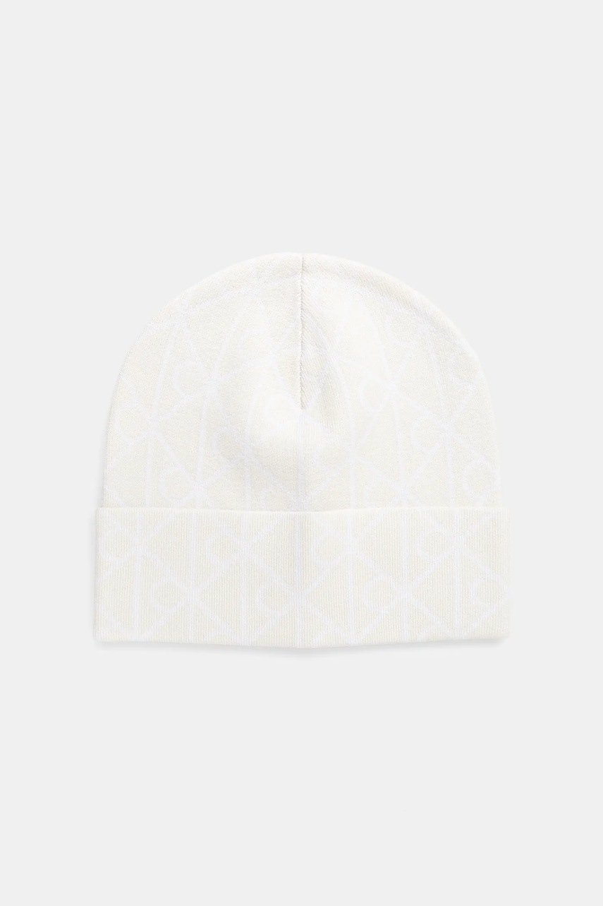 Levně Čepice Calvin Klein šedá barva, LV04D8050G