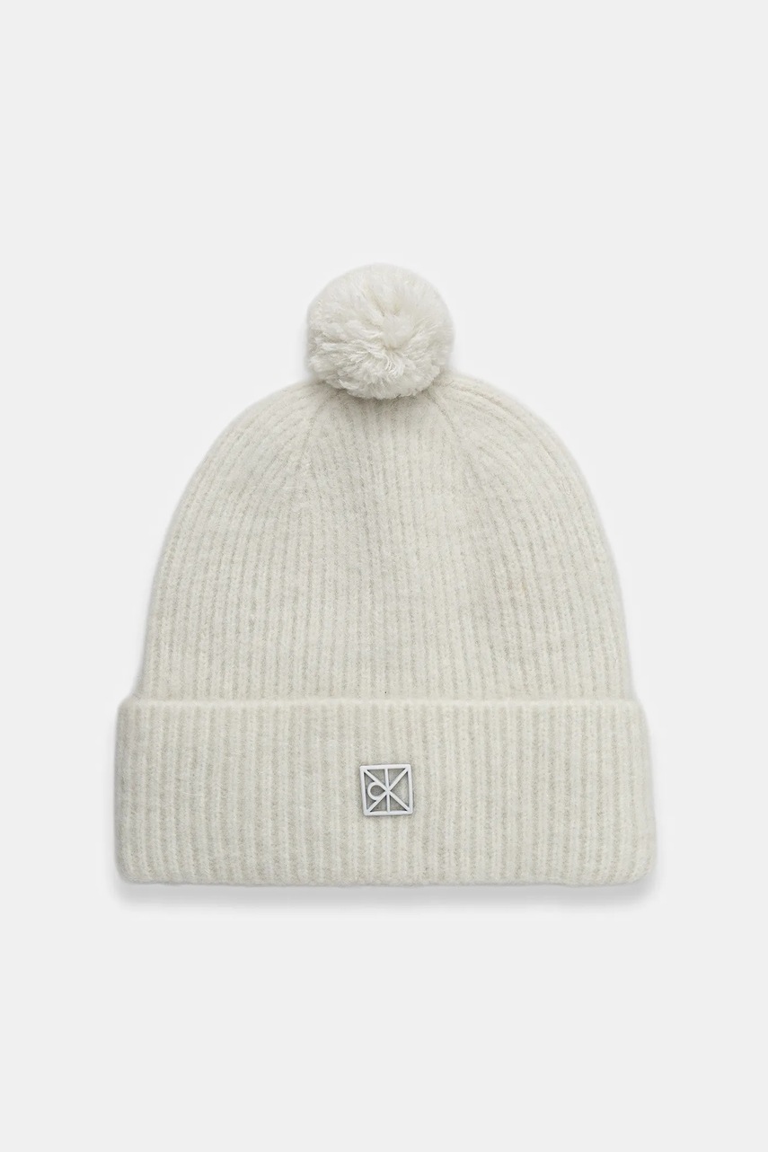 

Шапка с вълна Calvin Klein в бяло LV04D8067G, Бял