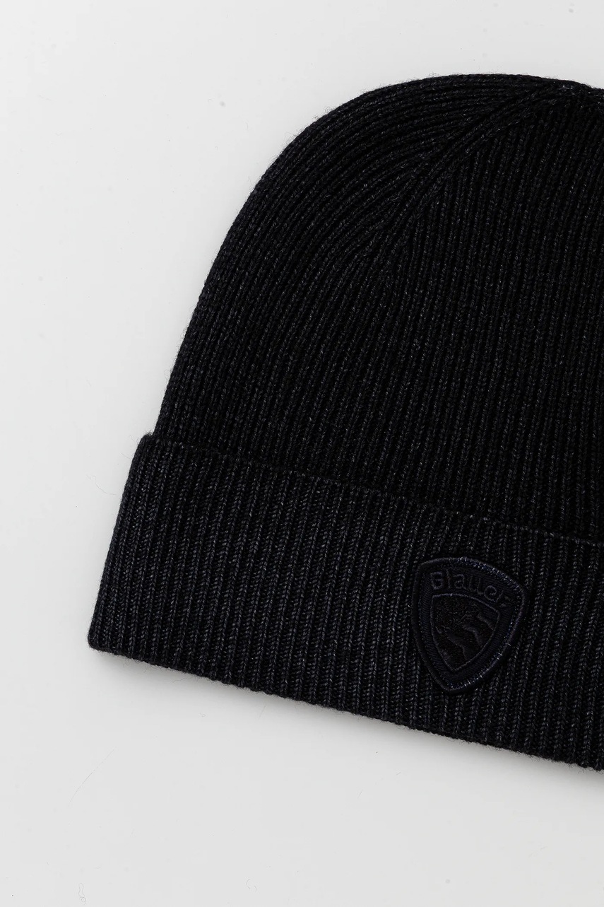 Μάλλινο σκουφί Blauer OLIVER χρώμα: ναυτικό μπλε, BLUA05296 φωτογραφία