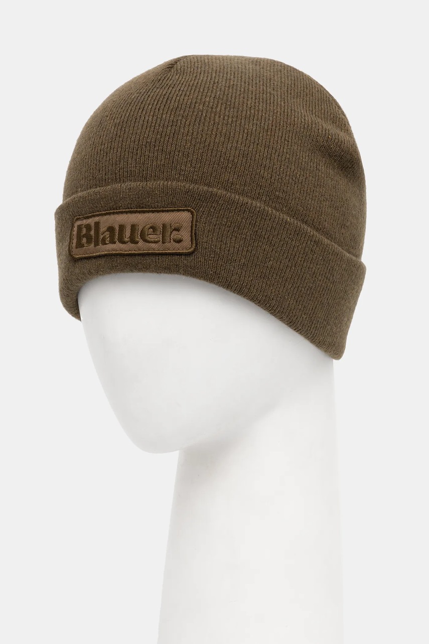 Шапка с шерстью Blauer CHESHIRE цвет зелёный  BLUA05299