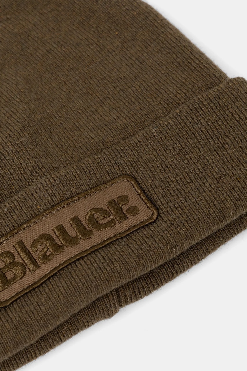 Μάλλινο σκουφί Blauer CHESHIRE χρώμα: πράσινο, BLUA05299 φωτογραφία