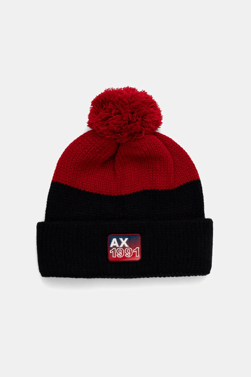 Armani Exchange căciulă culoarea roșu, XM001929 AF19723