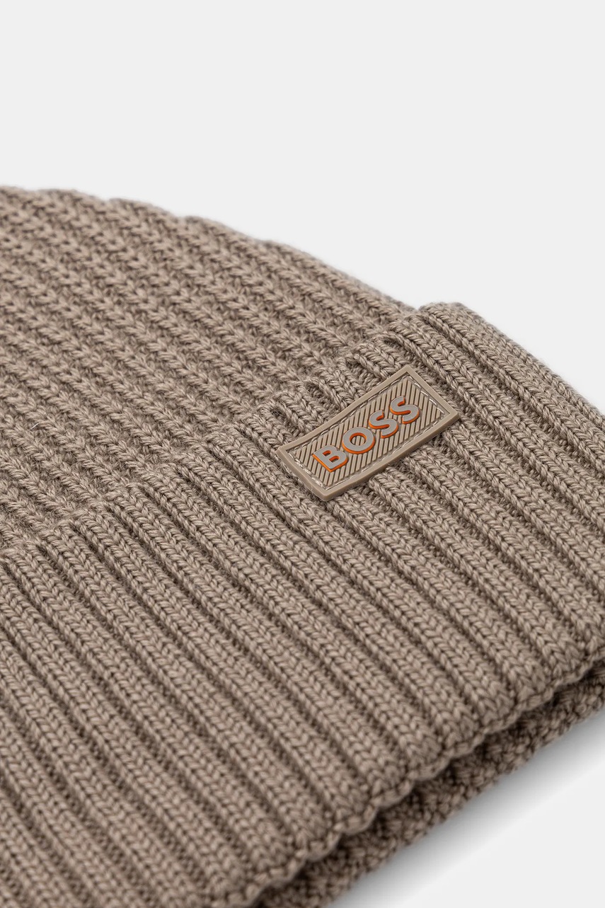 Čepice s příměsí vlny BOSS Orange Andern_Hat (obrázek 3)