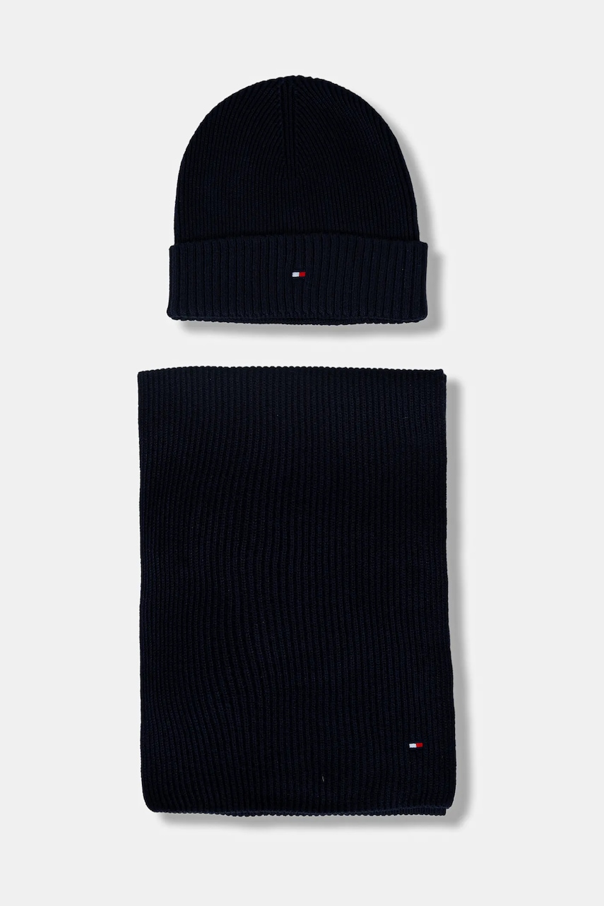 

Комплект с кашмир Tommy Hilfiger в тъмносиньо AM0AM13807, Тъмносин