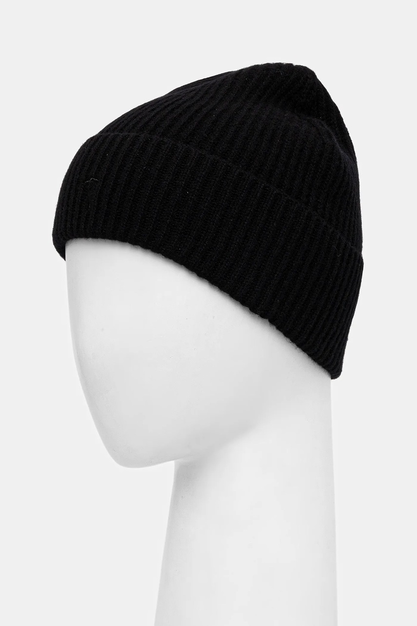 Шерстяная шапка Trussardi цвет чёрный  E601C000001N