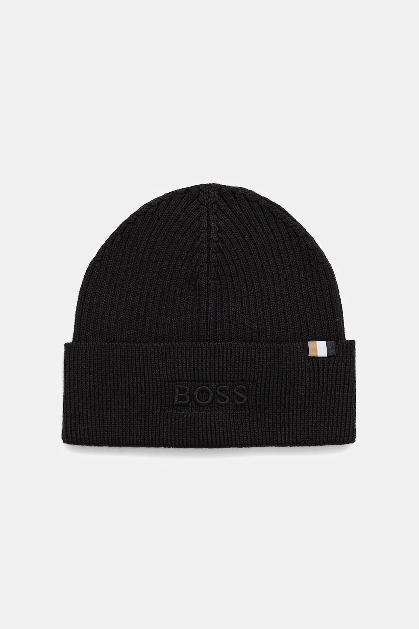 BOSS căciulă culoarea negru, 50522427
