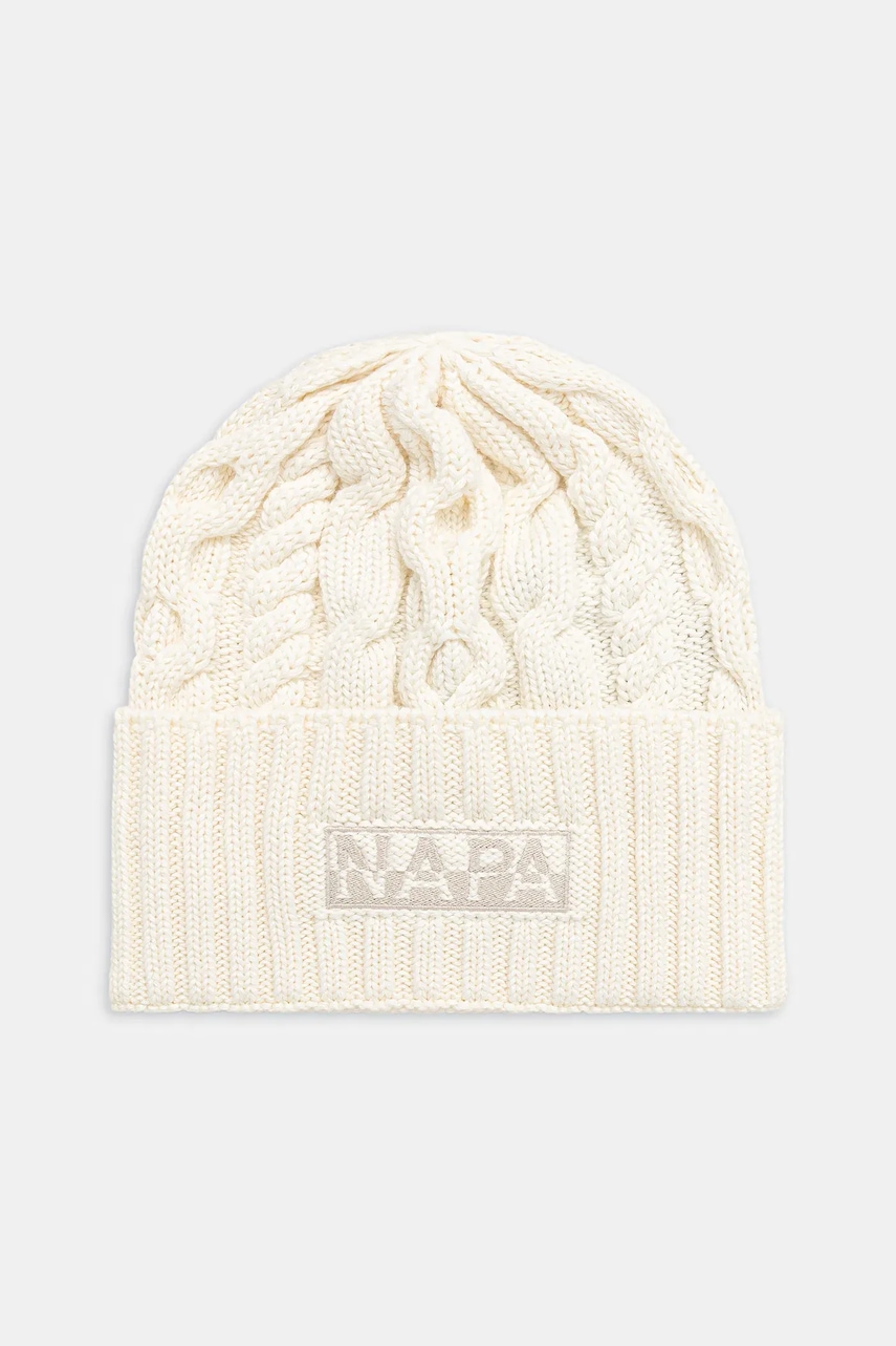 Napapijri pălărie din amestec de lână F-Tires