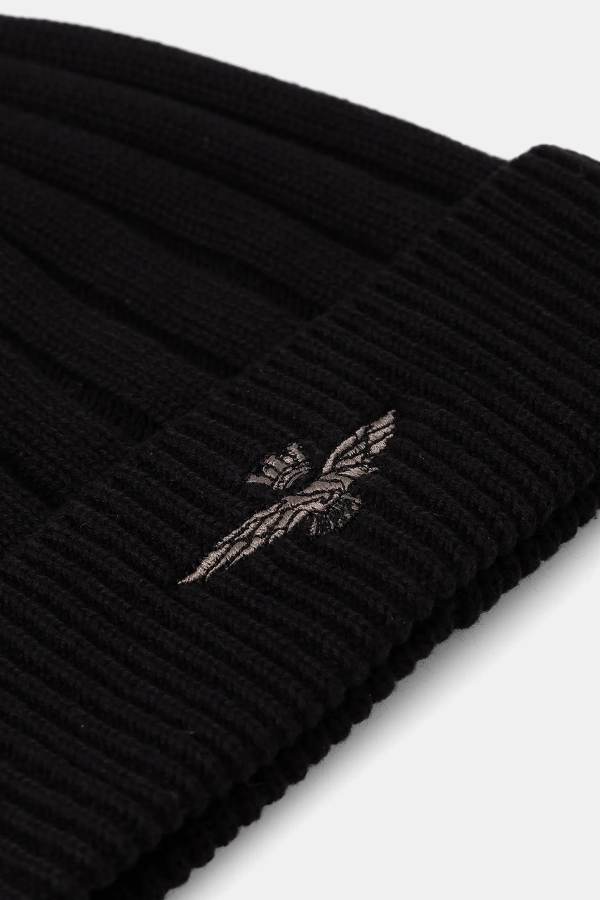 Хлопковая шапка Aeronautica Militare цвет чёрный CU0063UL00485 Хлопковая шапка Aeronautica Militare цвет чёрный CU0063UL00485