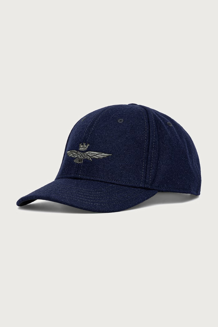 Aeronautica Militare čiapka so šiltom pánska s prímesou vlny
