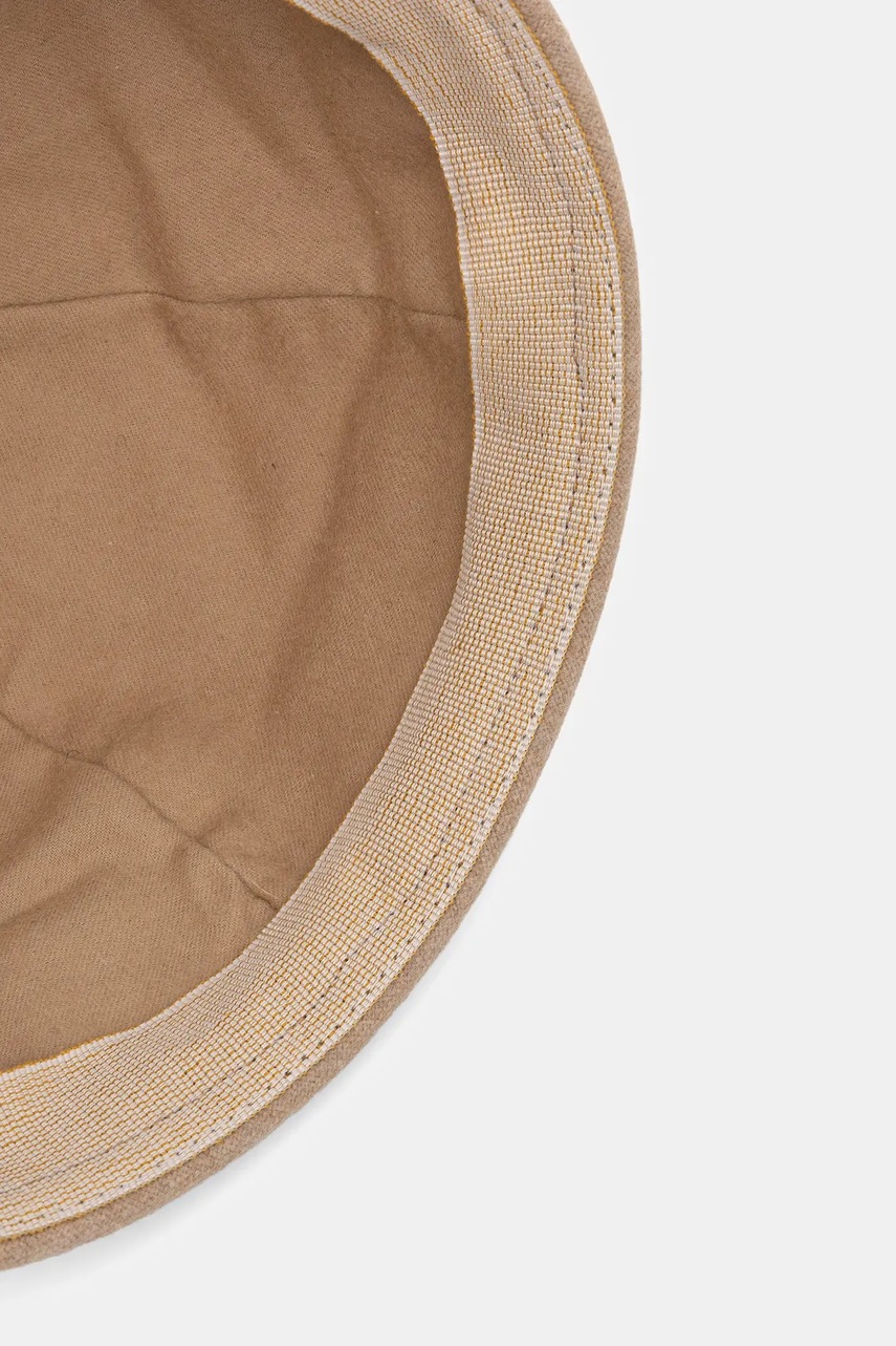 Μάλλινο σκουφί Moschino χρώμα: μπεζ, M5864 60802 φωτογραφία