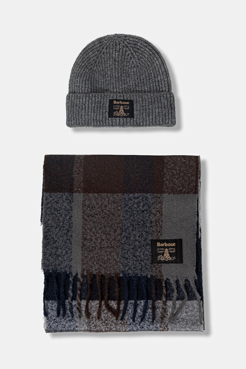 Barbour palarie si esarfa MGS0095