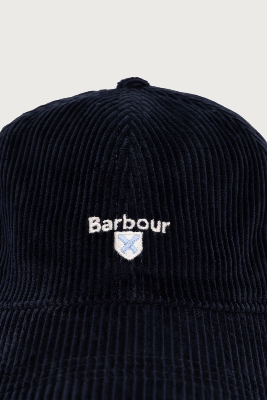 Barbour  кърпа с козирка мъжка от памук Preston Cord