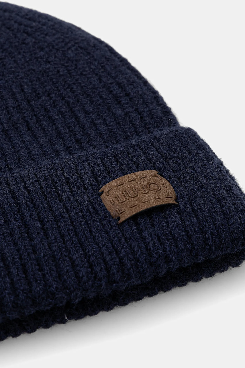 Шапка Liu Jo цвет синий  QF5245.MA0B3