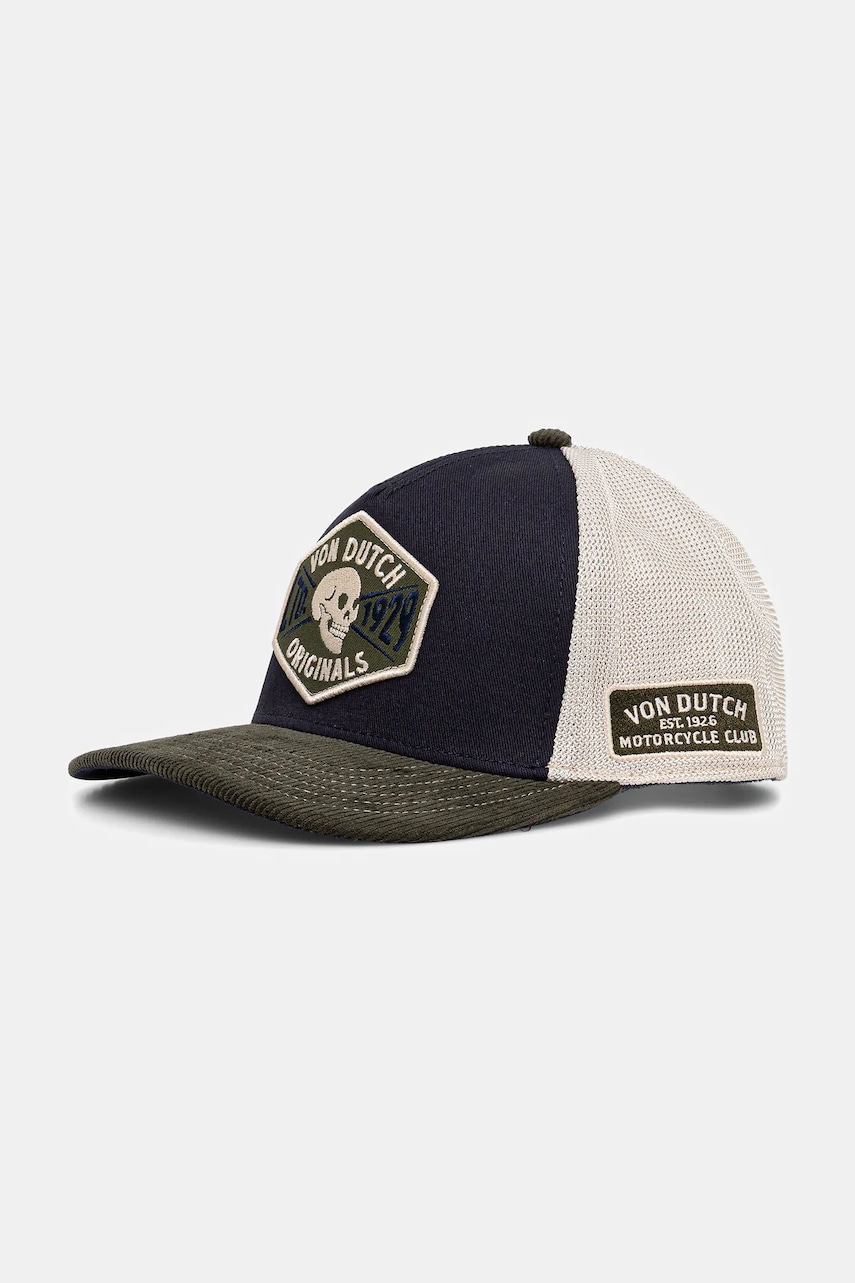 Von Dutch șapcă culoarea bej, VD.1.CT.SEM Von Dutch șapcă culoarea bej, VD.1.CT.SEM