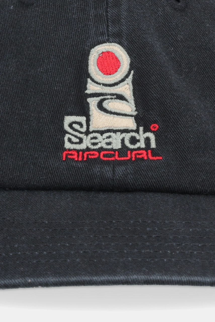 Хлопковая кепка Rip Curl цвет чёрный 1HZMHE