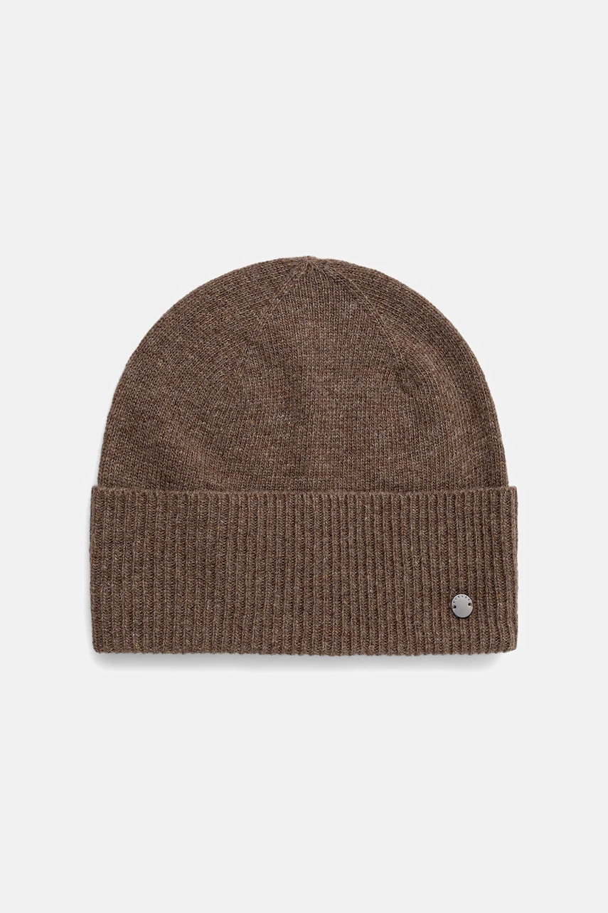 Sisley pălărie din amestec de lână culoarea bej, 1UVLSA00D